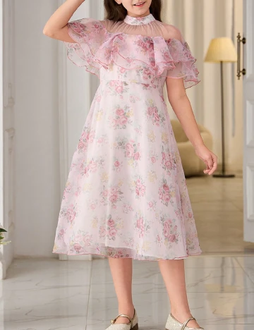 Rochie Shein Kids, roz Roz
