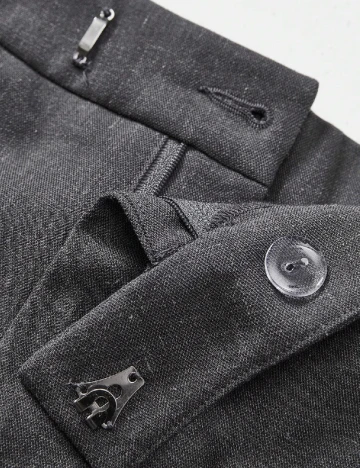 Pantaloni SHEIN, gri inchis Gri