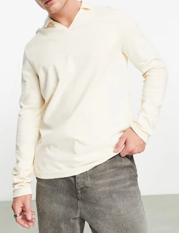 Bluza ASOS, ecru Alb