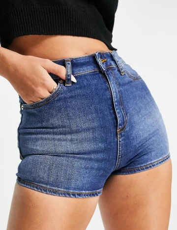 Pantaloni scurti ASOS, albastru Albastru