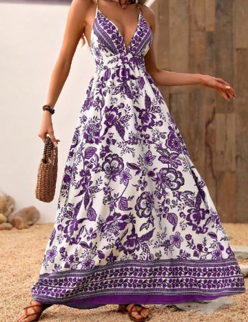 Rochie lunga SHEIN, mov Mov