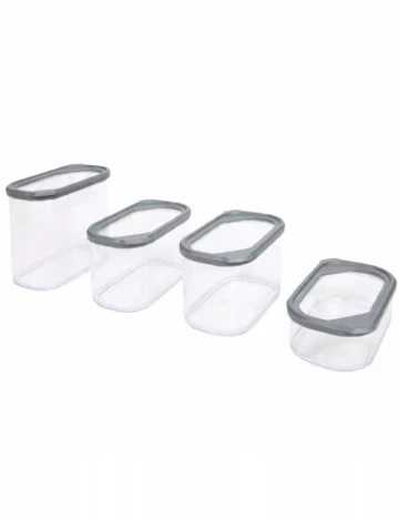 Set recipiente Moritz & Moritz, transparent Alb