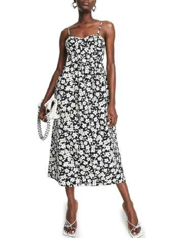 Rochie lunga Top Shop, floral print Floral print