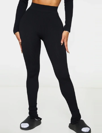 Colanti PRETTYLITTLETHING, negru