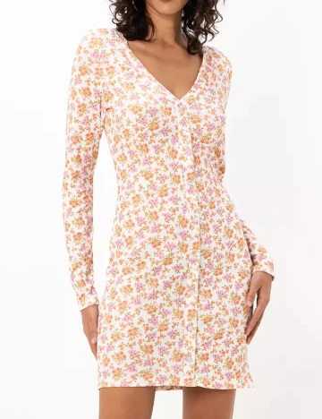 Rochie scurta ASOS, floral print Floral print