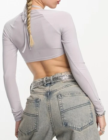 Top ASOS, gri Gri