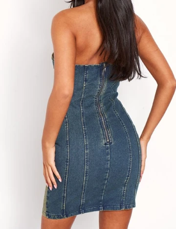 Rochie scurta PRETTYLITTLETHING, albastru Albastru