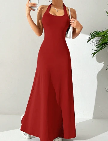 Rochie lunga SHEIN, rosu Rosu