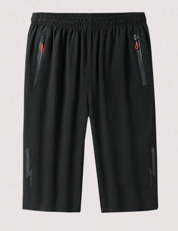 Pantaloni scurti SHEIN, negru Negru