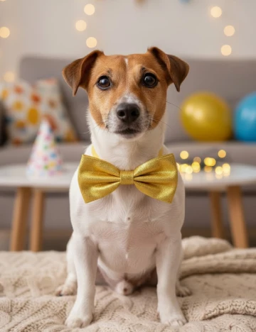 Papion pentru catei Beasty, galben