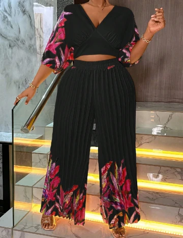 Compleu SHEIN CURVE, negru Negru