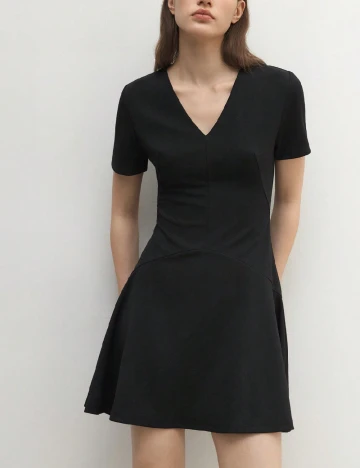 Rochie scurta SHEIN, negru Negru