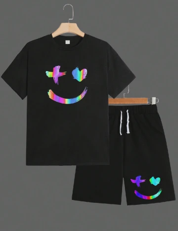 Compleu SHEIN, negru Negru