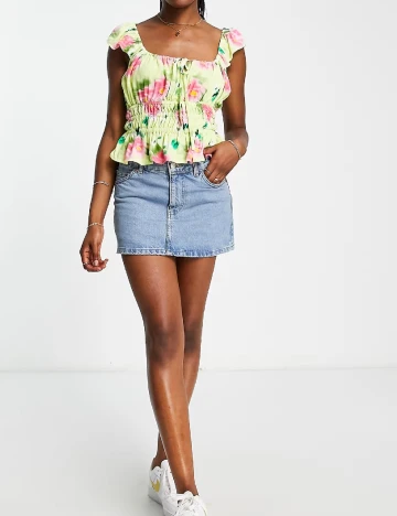 Top ASOS, verde Verde