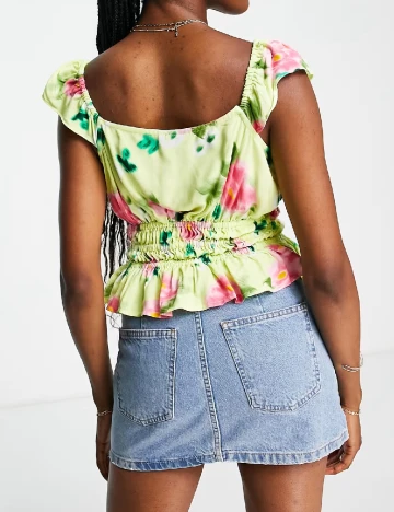 Top ASOS, verde Verde