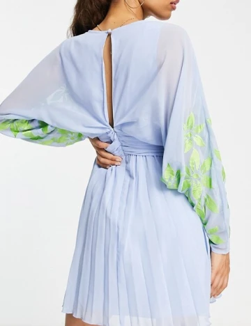 Rochie scurta ASOS, albastru