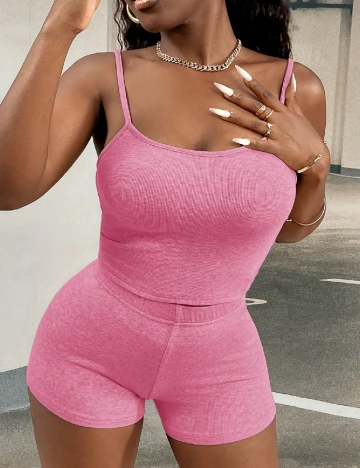 Compleu SHEIN, roz Roz