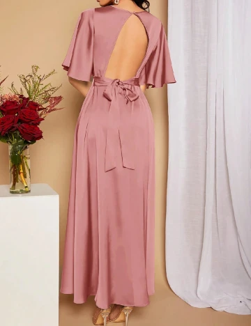 Rochie lunga SHEIN, roz Roz
