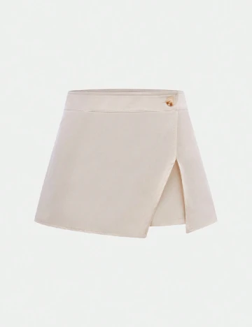 Fusta pantalon SHEIN, crem Crem