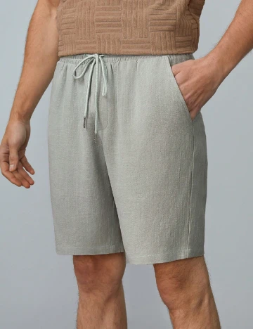 Pantaloni scurti SHEIN, verde Verde