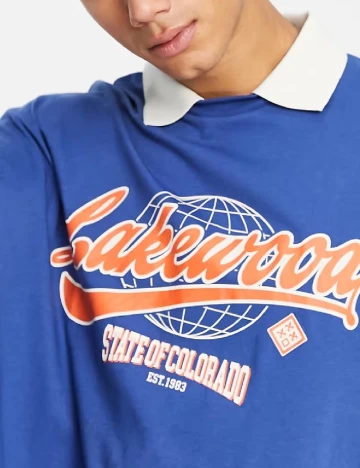 Bluza ASOS, albastru Albastru