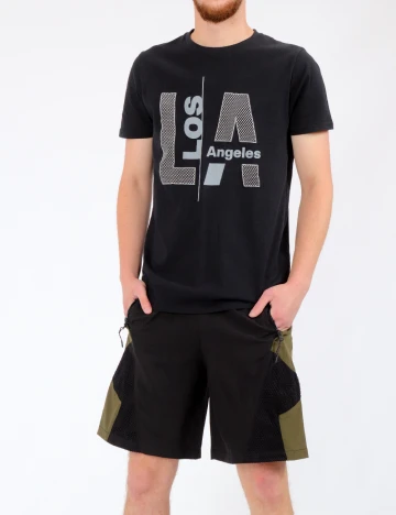 Pantaloni scurti Bolongaro Trevor, negru
