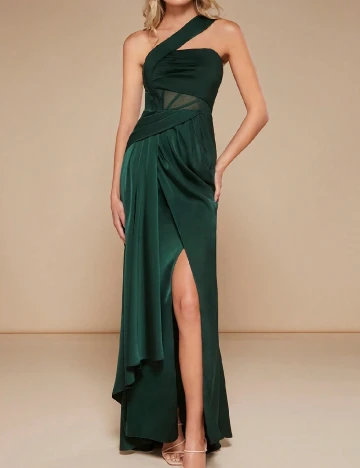 Rochie lunga SHEIN, verde Verde