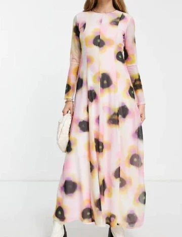 Rochie lunga Top Shop, mix culori