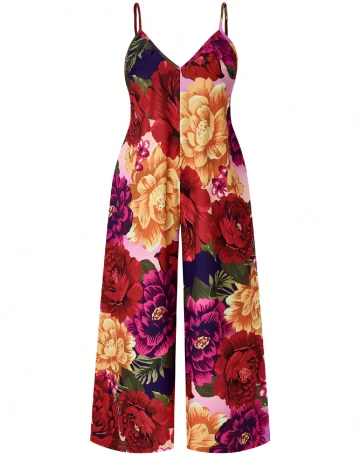 Salopeta SHEIN CURVE, mix culori