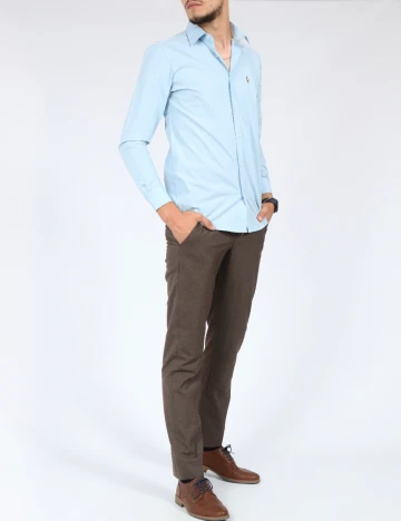 Camasa Polo Ralph Lauren, bleu