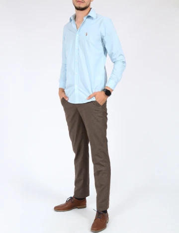 Camasa Polo Ralph Lauren, bleu