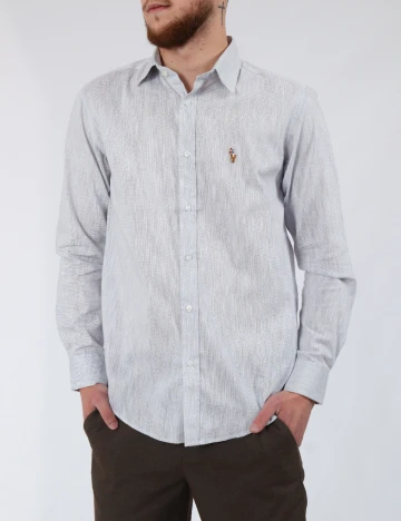 Camasa Ralph Lauren, gri deschis Gri