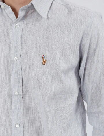 Camasa Ralph Lauren, gri deschis Gri