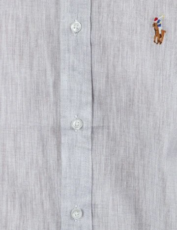 Camasa Ralph Lauren, gri deschis Gri