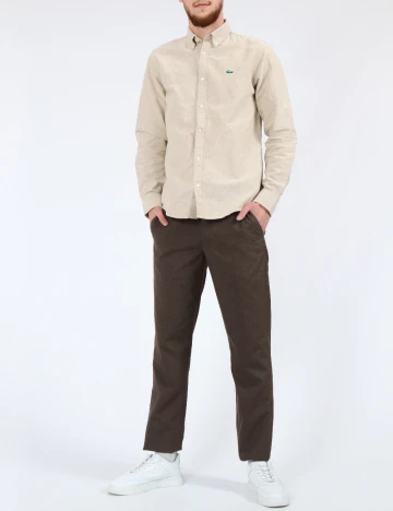 Camasa Lacoste, crem