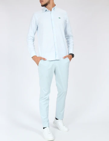 Camasa Lacoste, bleu Albastru