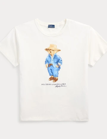 Tricou Polo Ralph Lauren, alb Alb