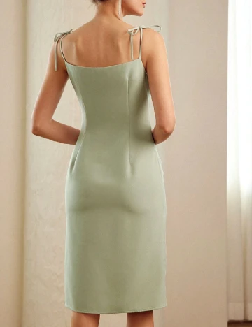 Rochie medie MOTF, verde