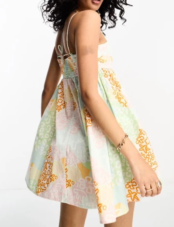 Rochie scurta ASOS, mix culori