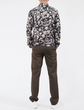 Pantaloni French Connection, maro Maro