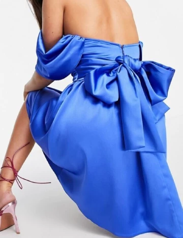 Rochie scurta Miss Selfridge, albastru Albastru