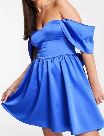 Rochie scurta Miss Selfridge, albastru Albastru
