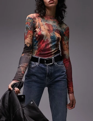 Bluza Top Shop, mix culori