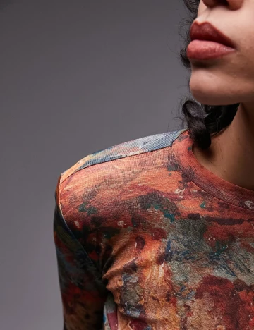 Bluza Top Shop, mix culori