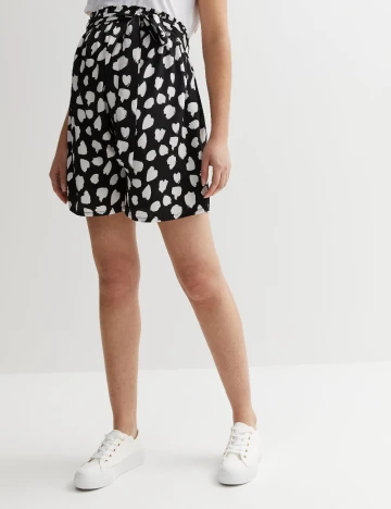 Pantaloni scurti New Look Maternity, negru Negru
