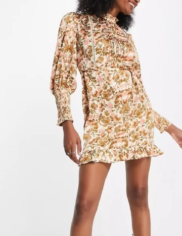 Rochie scurta River Island, floral print Floral print