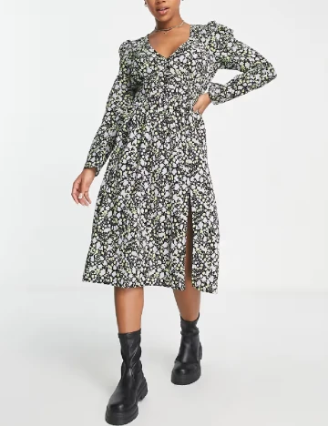 Rochie medie Monki, floral print