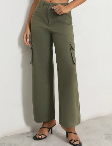Blugi SHEIN, verde Verde