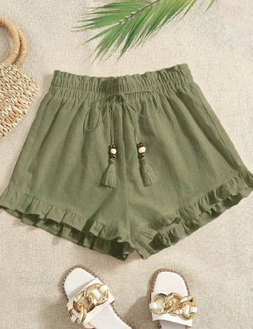 Pantaloni scurti SHEIN, verde Verde