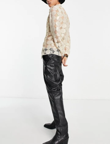 Camasa TWISTED TAILOR, crem